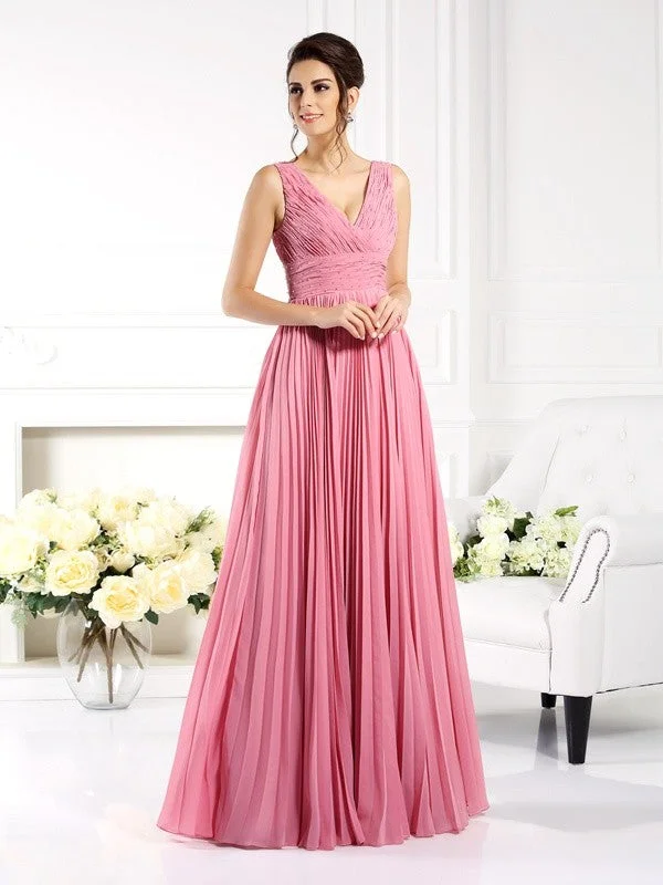 A-Line/Princess Sweetheart Pleats Sleeveless Long Chiffon Mother of the Bride Dresses TPP0007172 A-Line/Princess Sweetheart Pleats Sleeveless Long Chiffon Mother of the Bride Dresses TPP0007172