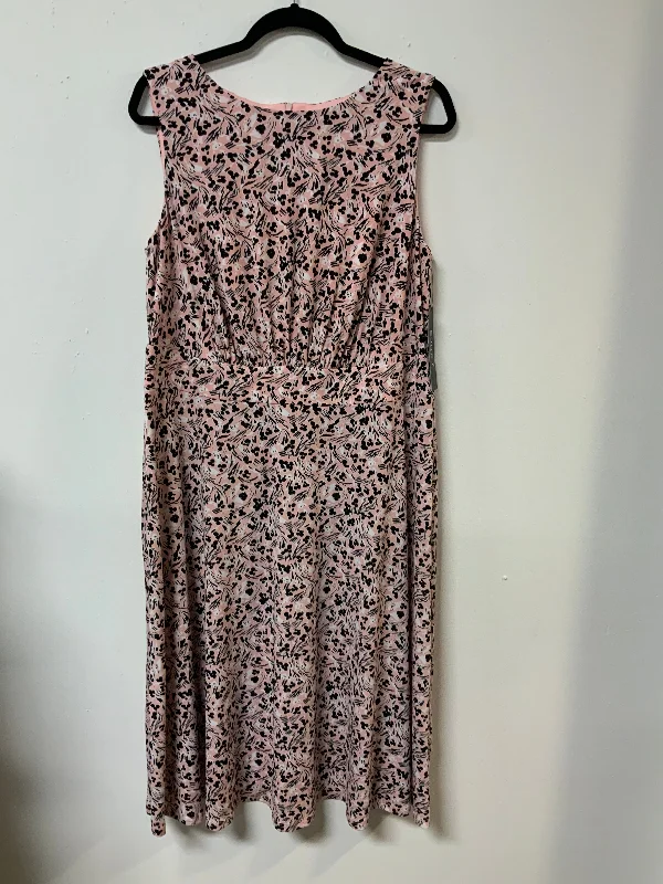 Suite (7) pink blk dress NWT
