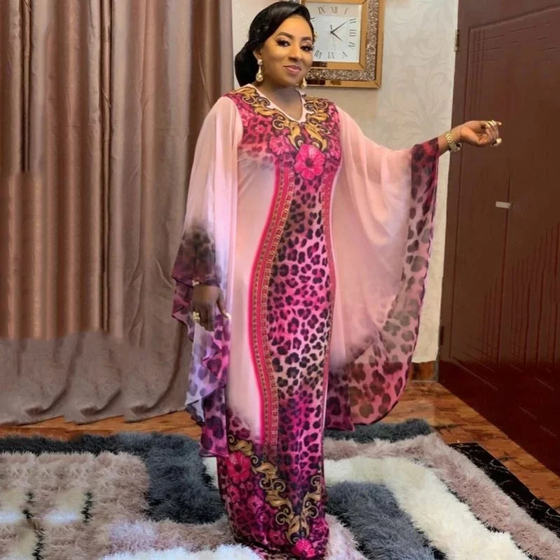 Boubou Africain Femme 2022 African Print Dashiki Clothes Plus Size Women Dress Batwing Sleeve Ankara Dresses Lady Party Boubou Africain Femme 2022 African Print Dashiki Clothes Plus Size Women Dress Batwing Sleeve Ankara Dresses Lady Party