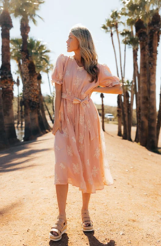 Esther Dress-Blush
