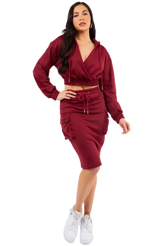 TOP TWO PIECE DRESS SET
