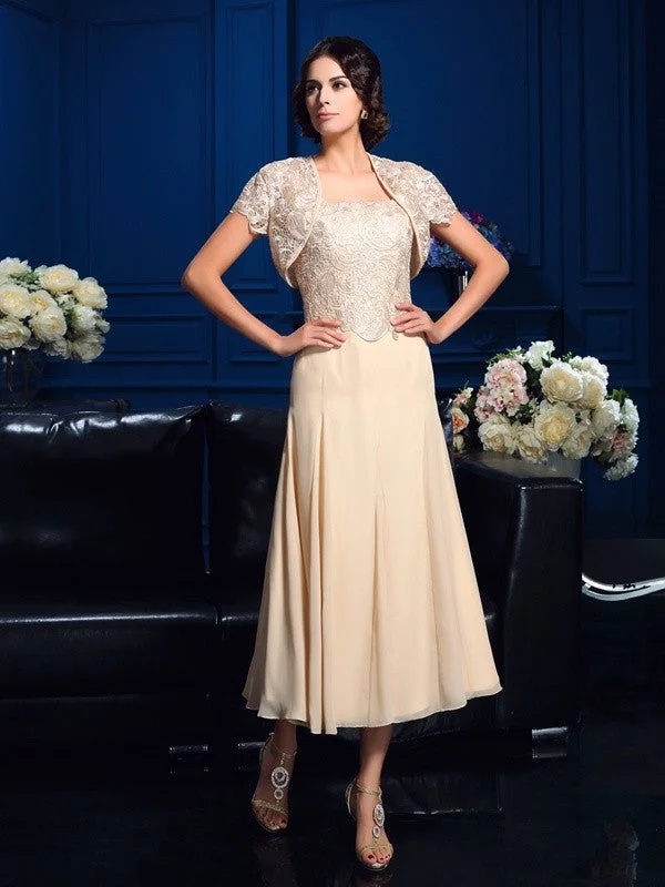 A-Line/Princess Square Applique Sleeveless Short Chiffon Mother of the Bride Dresses TPP0007279 A-Line/Princess Square Applique Sleeveless Short Chiffon Mother of the Bride Dresses TPP0007279