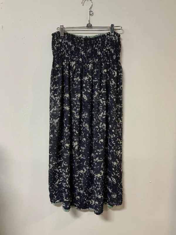 Cabi mint navy elas rear skirt dress