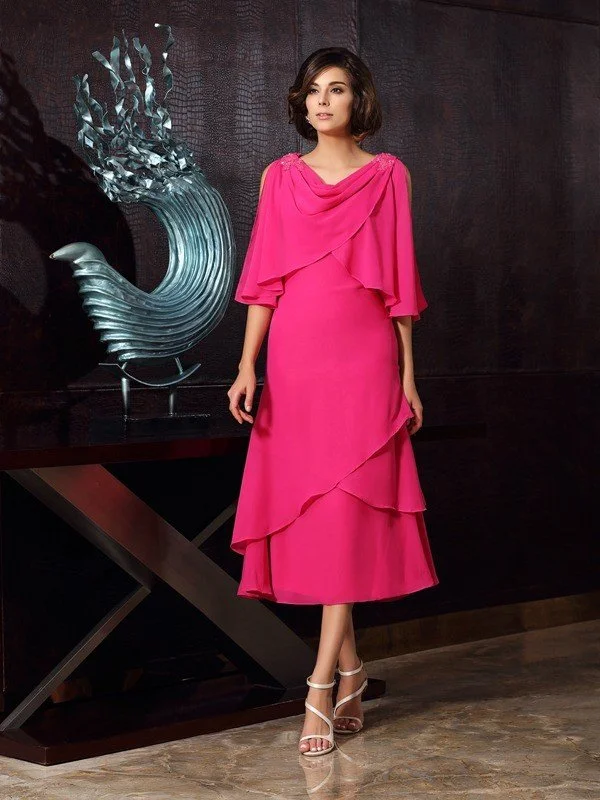 A-Line/Princess Scoop Sleeveless Short Chiffon Mother of the Bride Dresses TPP0007200 A-Line/Princess Scoop Sleeveless Short Chiffon Mother of the Bride Dresses TPP0007200