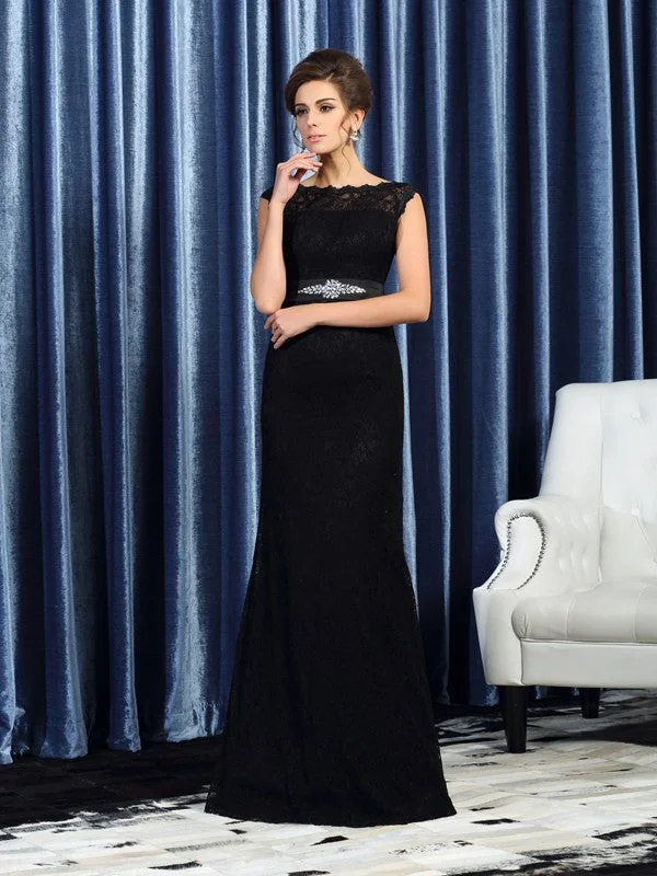 Sheath/Column Bateau Beading Sleeveless Long Lace Mother of the Bride Dresses TPP0007260 Sheath/Column Bateau Beading Sleeveless Long Lace Mother of the Bride Dresses TPP0007260