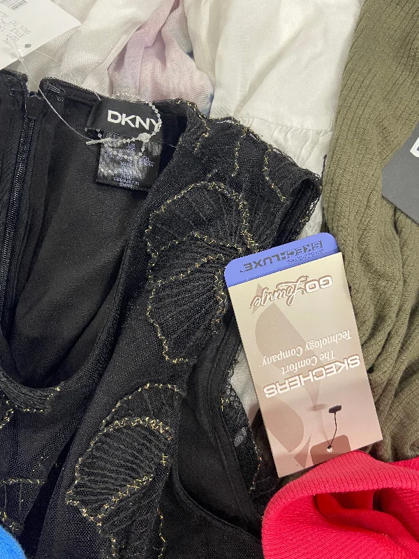 Women's Clothing Dress & Top Wholesale Lot, DKNY, LUCKY BRAND, SKECHERS, VINCE CAMUTO, RAVIYA and more, 13 items, Shelf Pulls, MSRP $813 Women's Clothing Dress & Top Wholesale Lot, DKNY, LUCKY BRAND, SKECHERS, VINCE CAMUTO, RAVIYA and more, 13 items, Shelf Pulls, MSRP $813