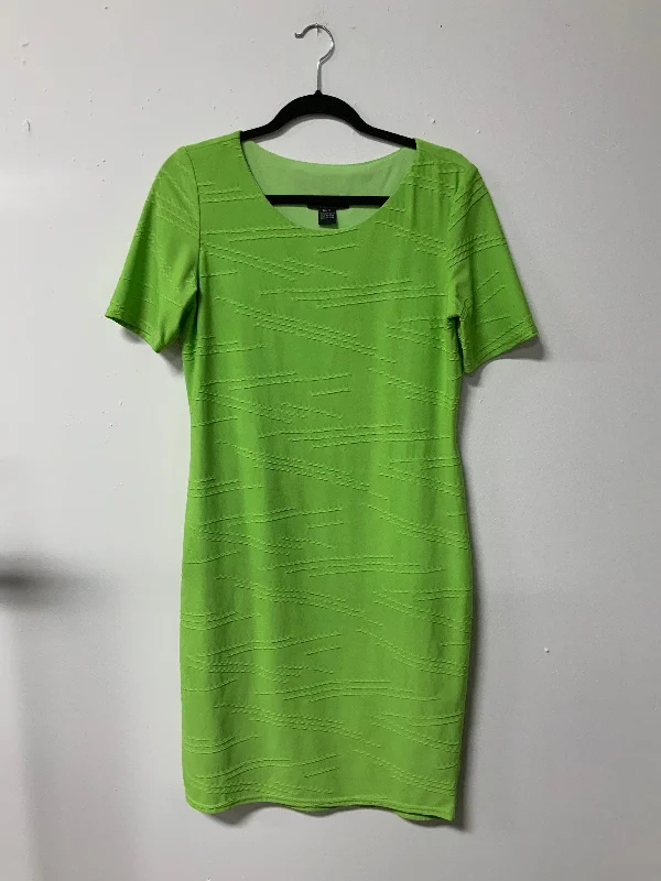 Micheal (M) lime stretch dress