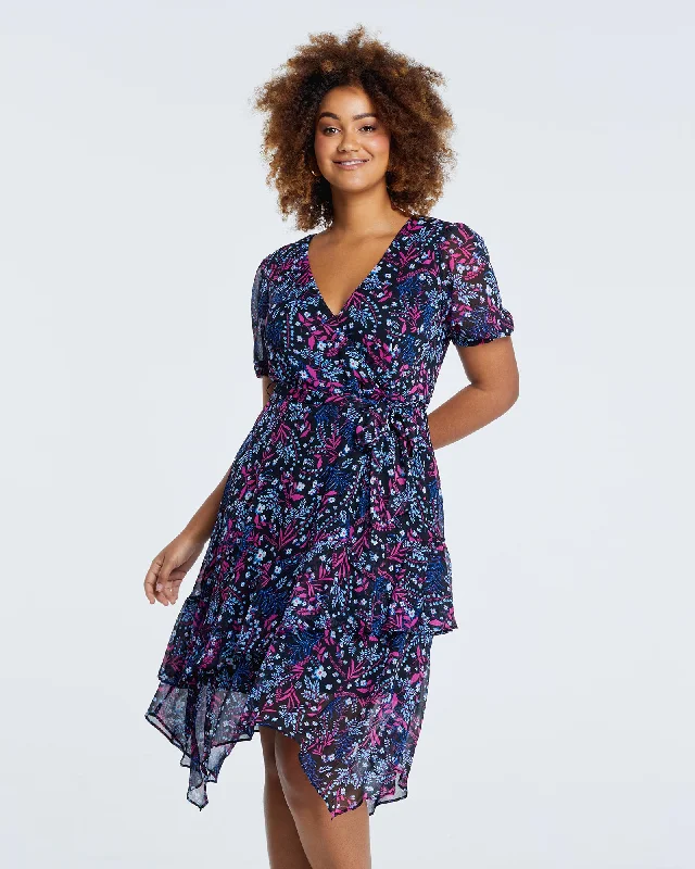 Garland Dress | Pink Print