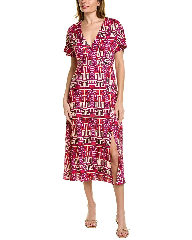 ANNA KAY Ozaka Midi Dress Stylish Button-Up Midi Dress