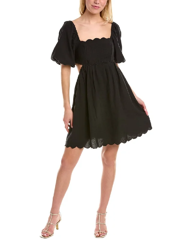 O.P.T. April Mini Dress Comfortable Off-Shoulder Mini Dress