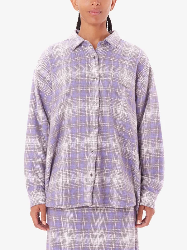 Belmont Plaid Buttondown Shirt Soft Silk Short Sleeve