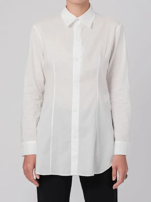 SHIRT Elegant High-Low Short Shirt