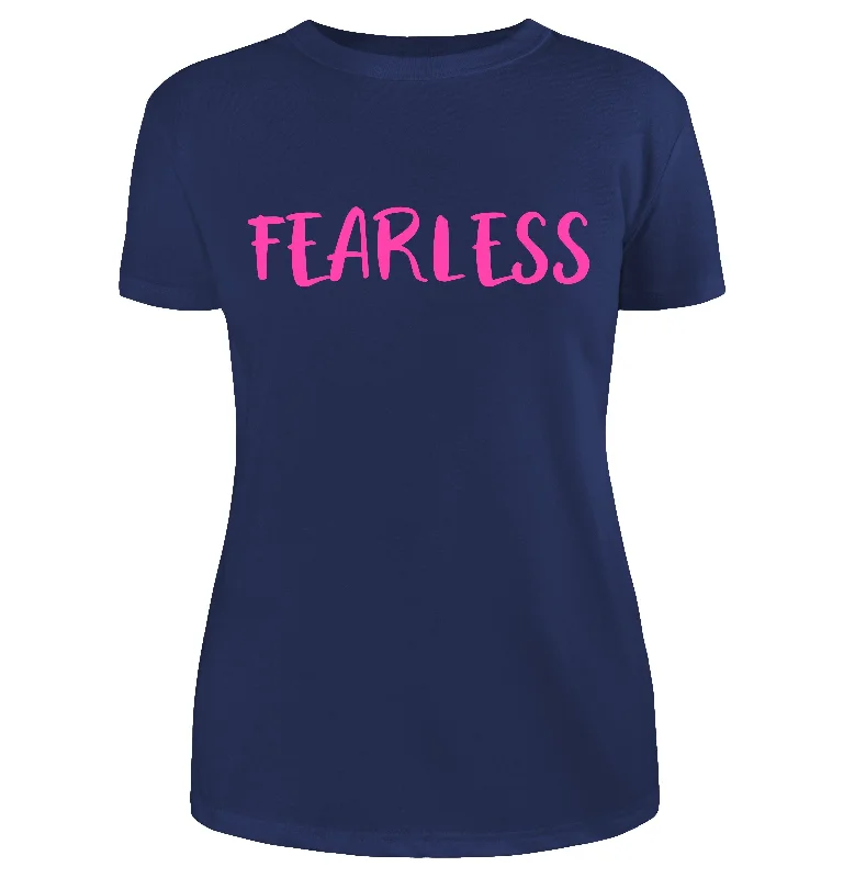 Fearless T-Shirt in Navy (Slim fit) Casual Formal Business