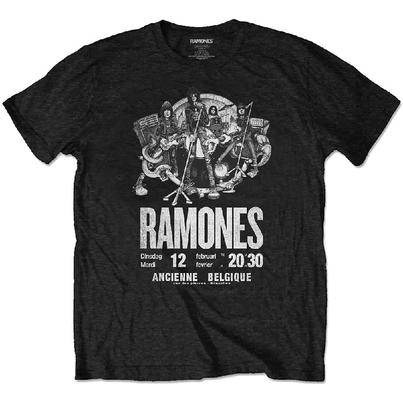 Ramones Unisex Eco-T-Shirt: Belgique Elegant Classic Vintage