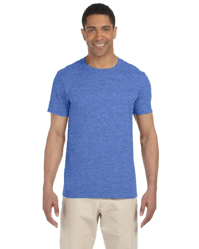 Gildan SoftStyle T-Shirt | Heather Royal Spandex Blend Rayon Blend Denim Blend