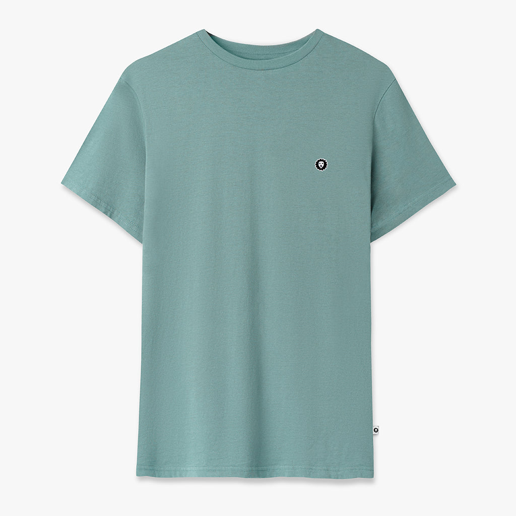 Lion Tee Essentials - Sage Green Oversized T-Shirt Spandex breathable