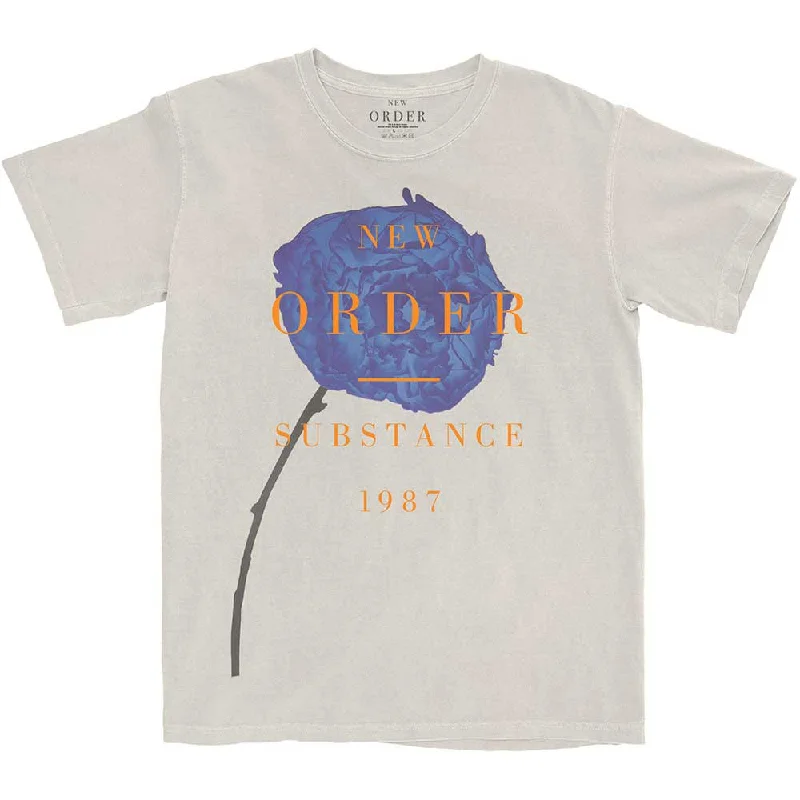 New Order | Official Band T-shirt | Spring Substance (Dip-Dye) Modern Contemporary Chic