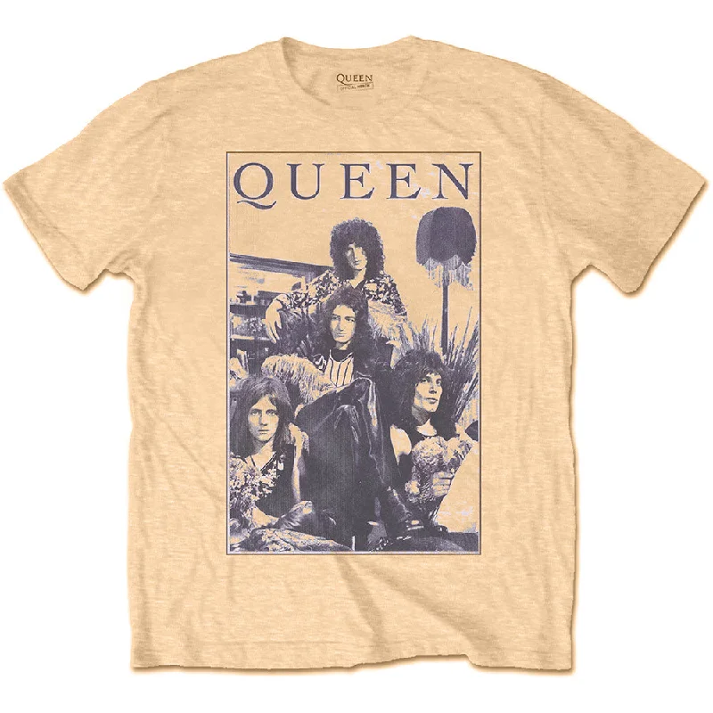 Queen | Official Band T-shirt | Vintage Frame Fitted T-Shirt Seamless Stretchy