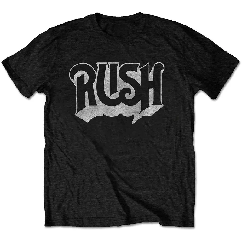 Rush | Official Band T-shirt | Logo Elasticated Padded Insulated