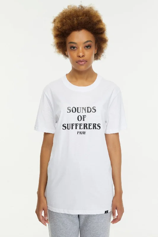 Sounds of Sufferers Pray / T-shirt Welt Pockets Slit Pockets Flap Pockets