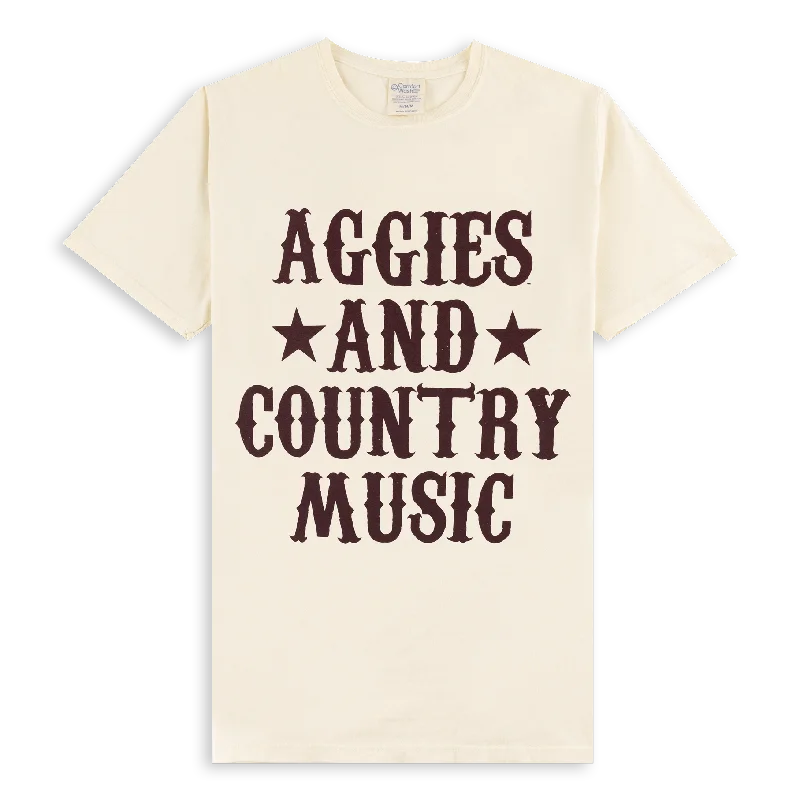 Texas Aggies and Country Music T-Shirt Chenille Fabric Brocade Fabric Lace Fabric