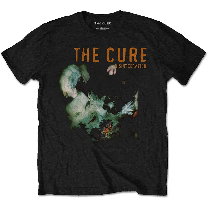 The Cure | Official Band T-shirt | Disintegration Boxy Fit Fitted Loose