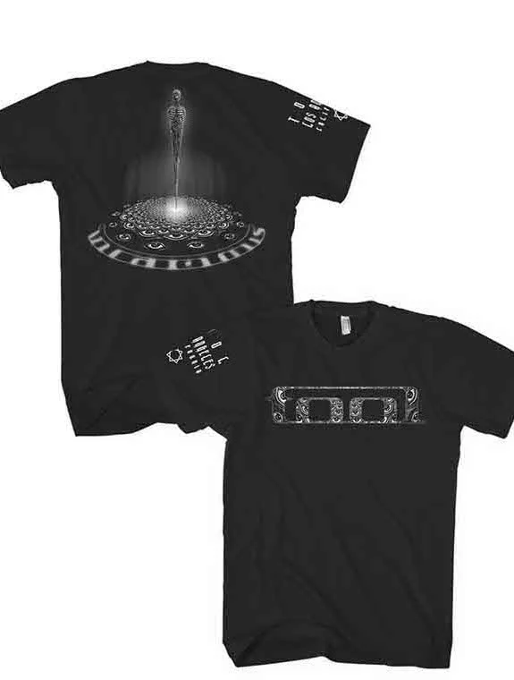 Tool | Official Band T-shirt | BW Spectre (Back Print) Zippered Front Buttoned Front Snap Front