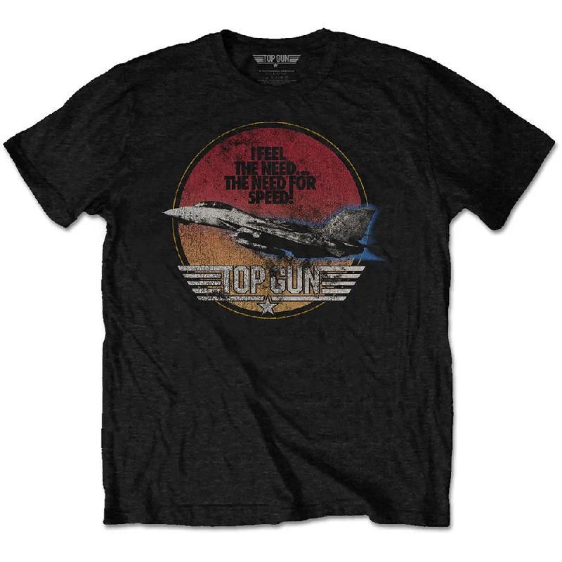 Top Gun | Official Band T-shirt | Speed Fighter Front Pockets Side Pockets Patch Pockets