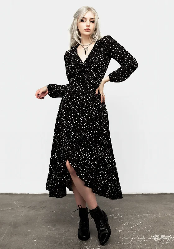 CARMEN MIDI DRESS Comfortable Casual Midi Dress
