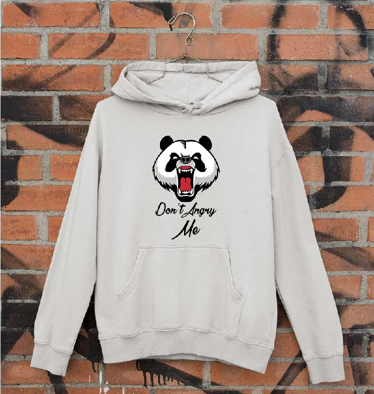 Angry Bear Unisex Hoodie for Men/Women Hoodie with Frayed Bohemian Relaxed