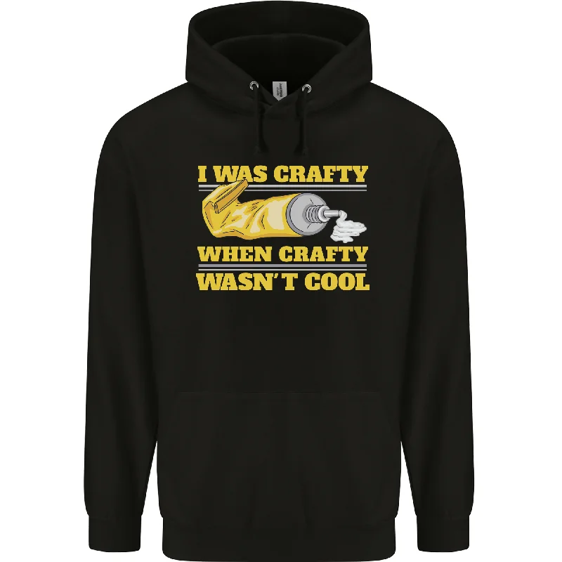 Arts and Crafts Funny Crafty Artist Art Mens 80% Cotton Hoodie Hoodie with Drop Shoulder Relaxed Streetwear