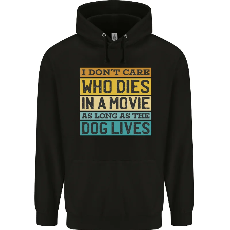 As Long as the Dog Lives Funny Movie Mens 80% Cotton Hoodie Hoodie with Logo Branding Identity