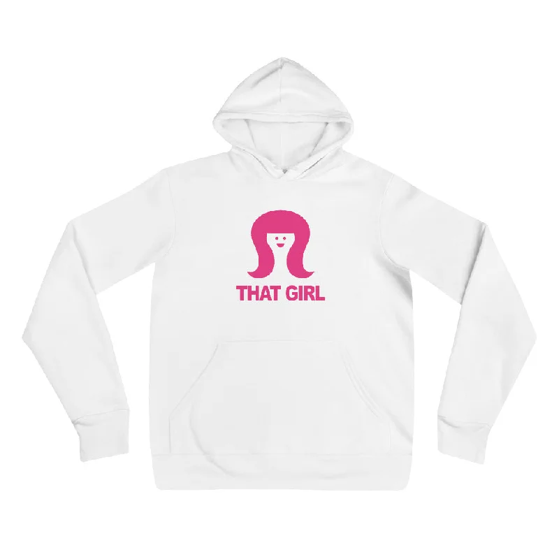 EVERYDAY FLEECE, COZY CHIC HOODIE - ICONIC THAT GIRL Hoodie with Elastic Cuffs Stretchable Comfortable