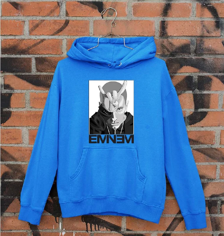 EMINEM Unisex Hoodie for Men/Women Hoodie with Button Placket Classic Preppy