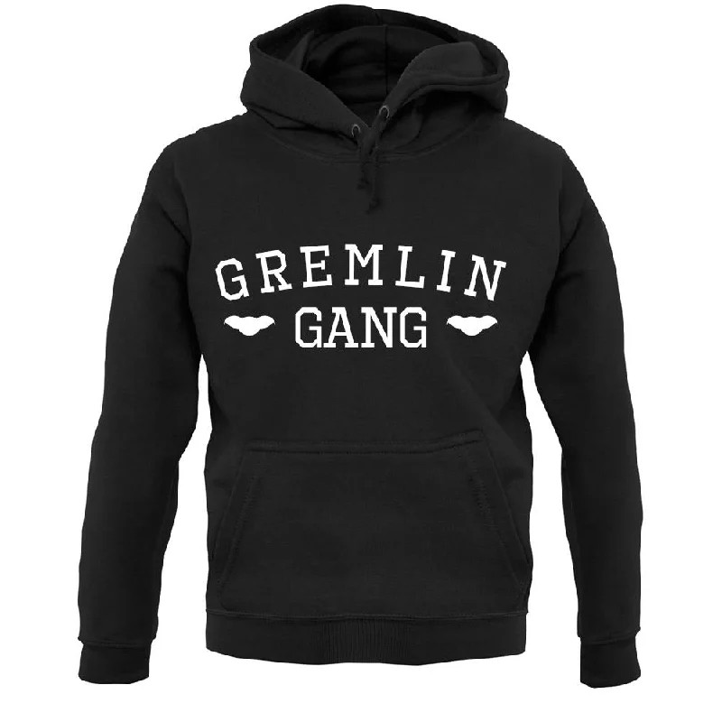 Gremlin Gang Unisex Hoodie Hoodie with Velcro Closure Adjustable Secure