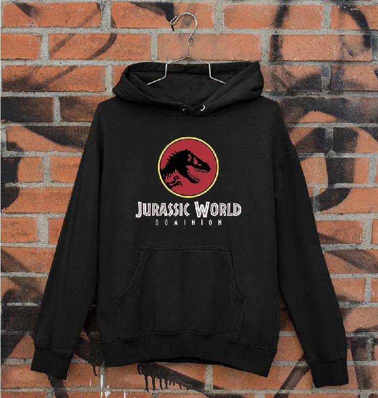 Jurassic World Unisex Hoodie for Men/Women Hoodie with Typography Text Message