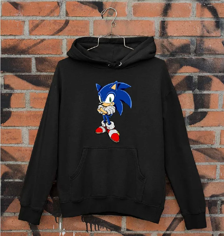 Sonic Unisex Hoodie for Men/Women Hoodie with Emblem Brand Identity