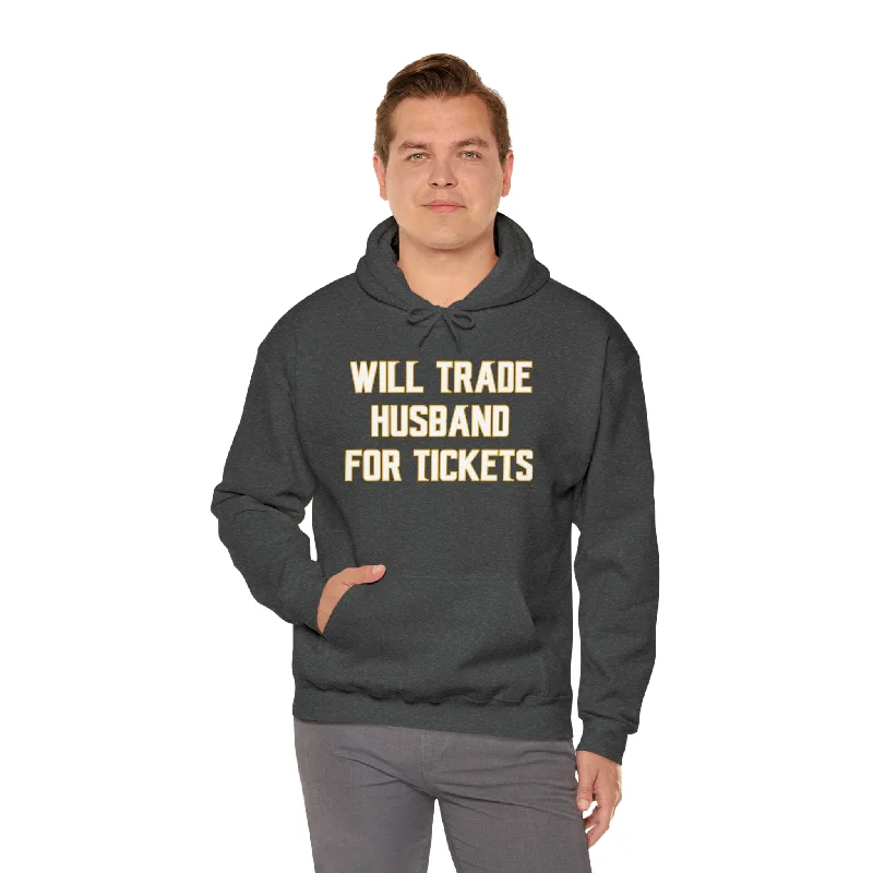 Unisex Heavy Blend™ Hoodie - Husband for Tickets Hoodie with High-Low Hem Asymmetrical Trendy