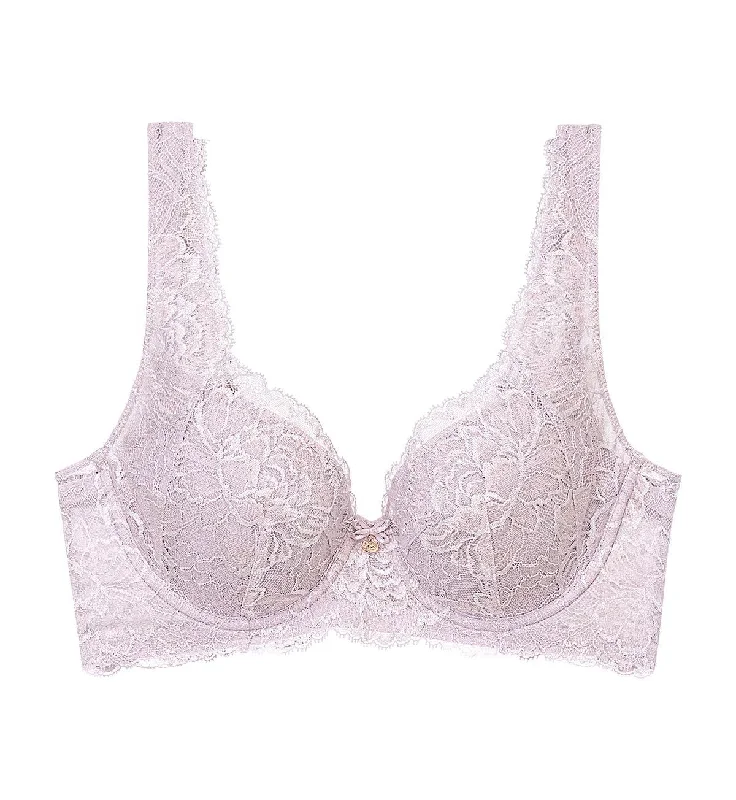 FLORALE PEONY WIRED PADDED BRA Adjustable Bra Straps