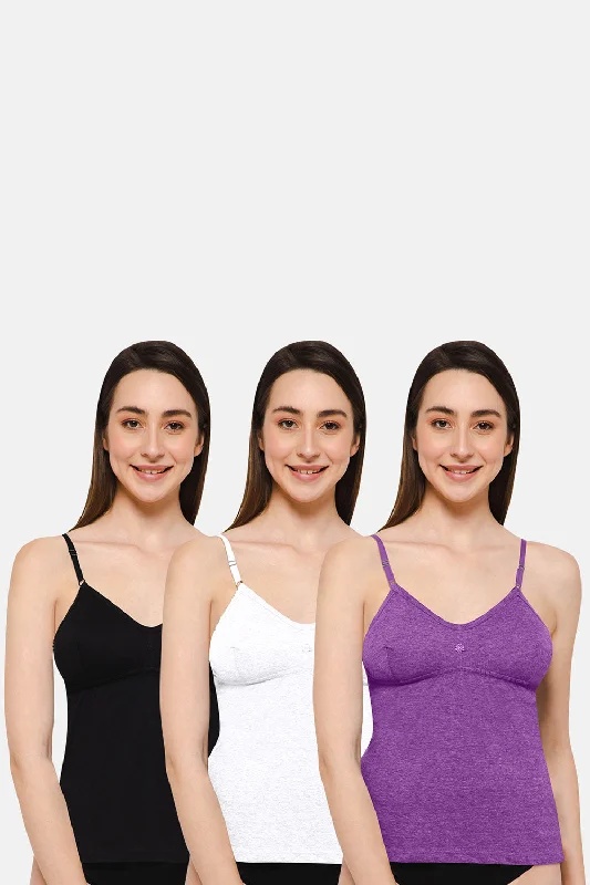 Intimacy Bra-Slip Special Combo Pack - In11 - Pack of 3 - C42 Padded Push-Up Bra