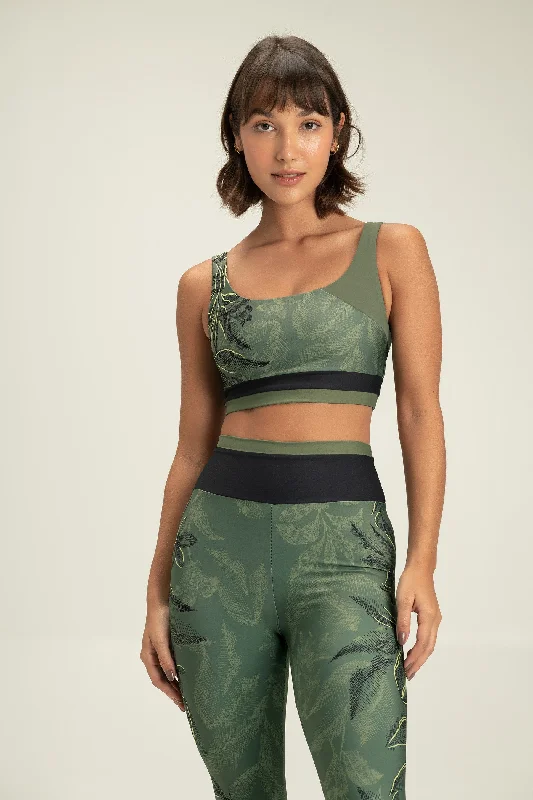 Jungle Sports Bra Cozy Wire-Free Bra