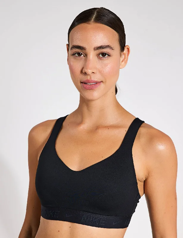 Indy High Support Sports Bra - Black Active Wear Bra