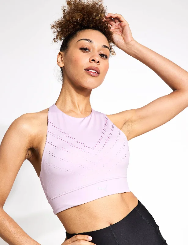 PWR Ultraform Graphic Bra - Grape Mist Push-Up Wireless Bra