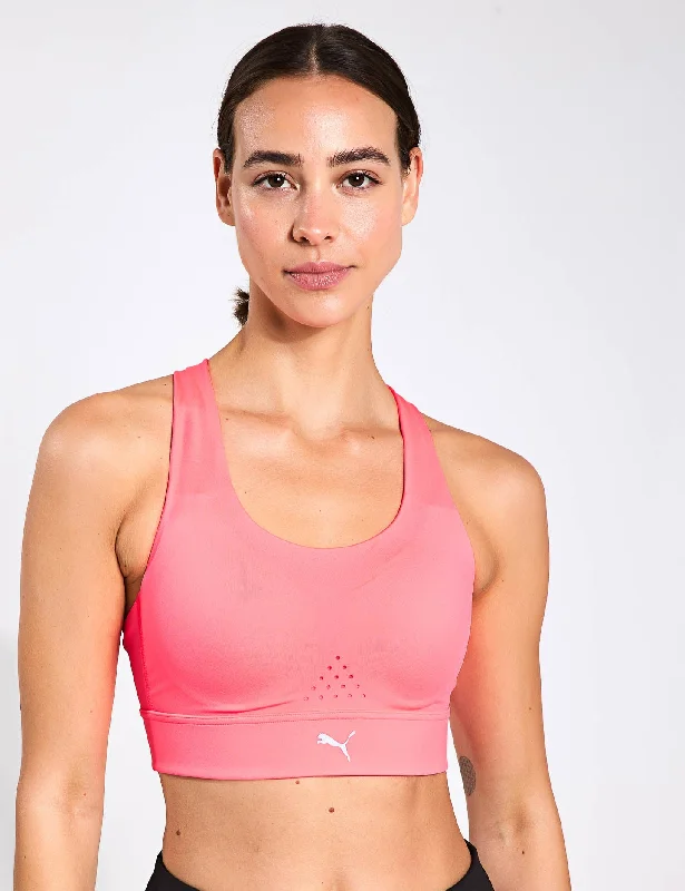 PWRbreathe Run Bra - Sunset Glow Stretchy Wireless Bra