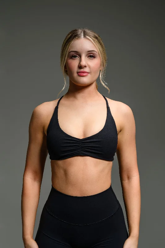 Sienna Alura Sports Bra - Black Smooth Fit Bra