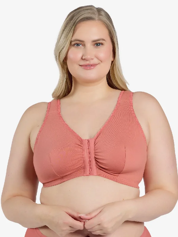 The Meryl - Cotton Front-Closure Comfort & Sleep Bra Smooth Fit Bra