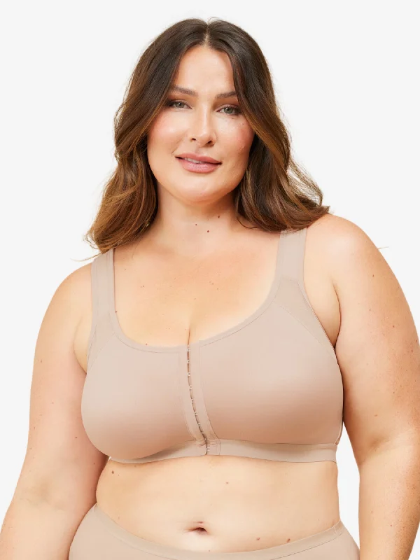 The Moira - Front-Closure Posture Back Support Bra High-Cut Bra Design