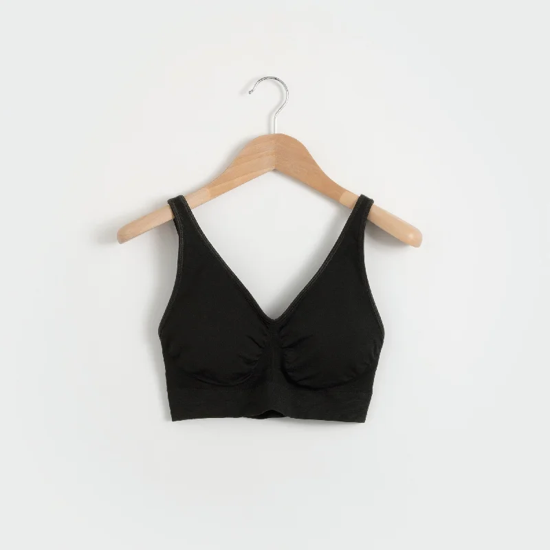 One Bra Black Comfortable Active Bra