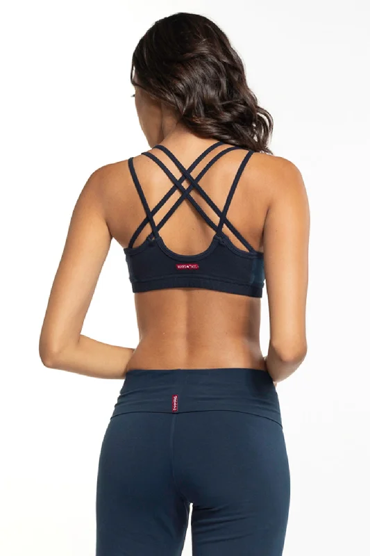 Tonal Strappy Bra Full Coverage Bra