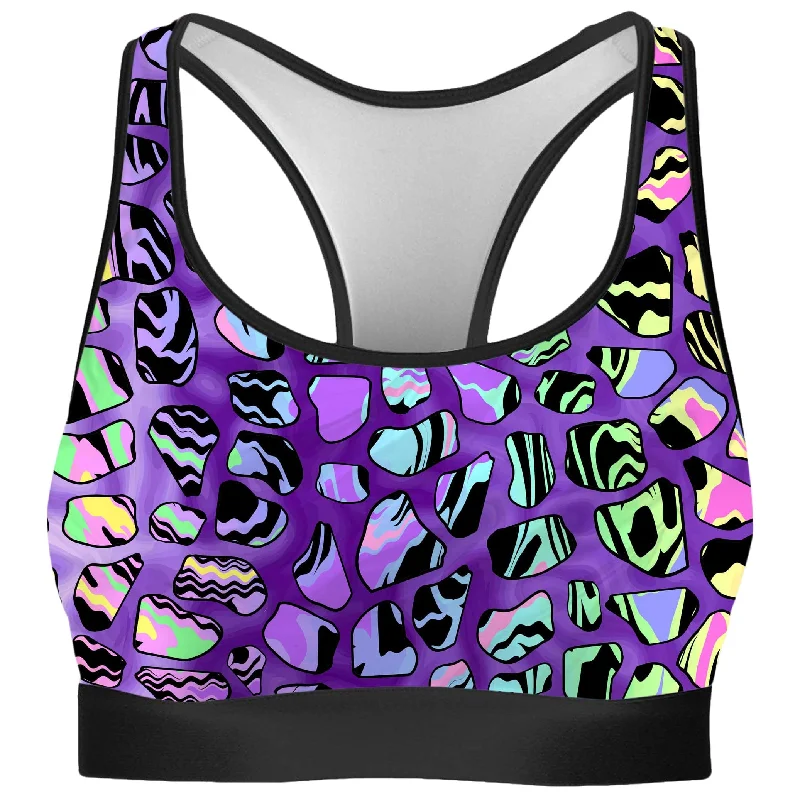 Giraffe Spots Rave Bra Versatile Bralette Set